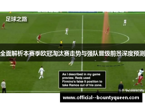 全面解析本赛季欧冠淘汰赛走势与强队晋级前景深度预测